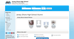 Desktop Screenshot of jerseyshorehighschool.com